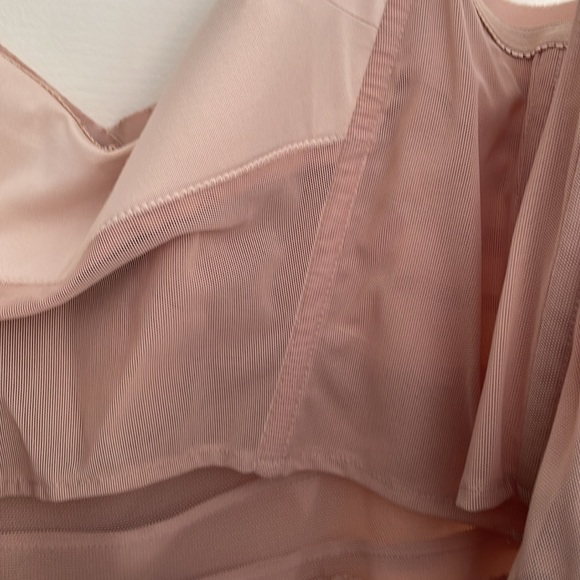 Floor length BCBG champagne gown. - Picture 10 of 13